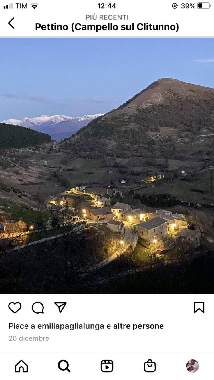 Agriturismo Pettino Кампелло-суль-Клитунно Экстерьер фото